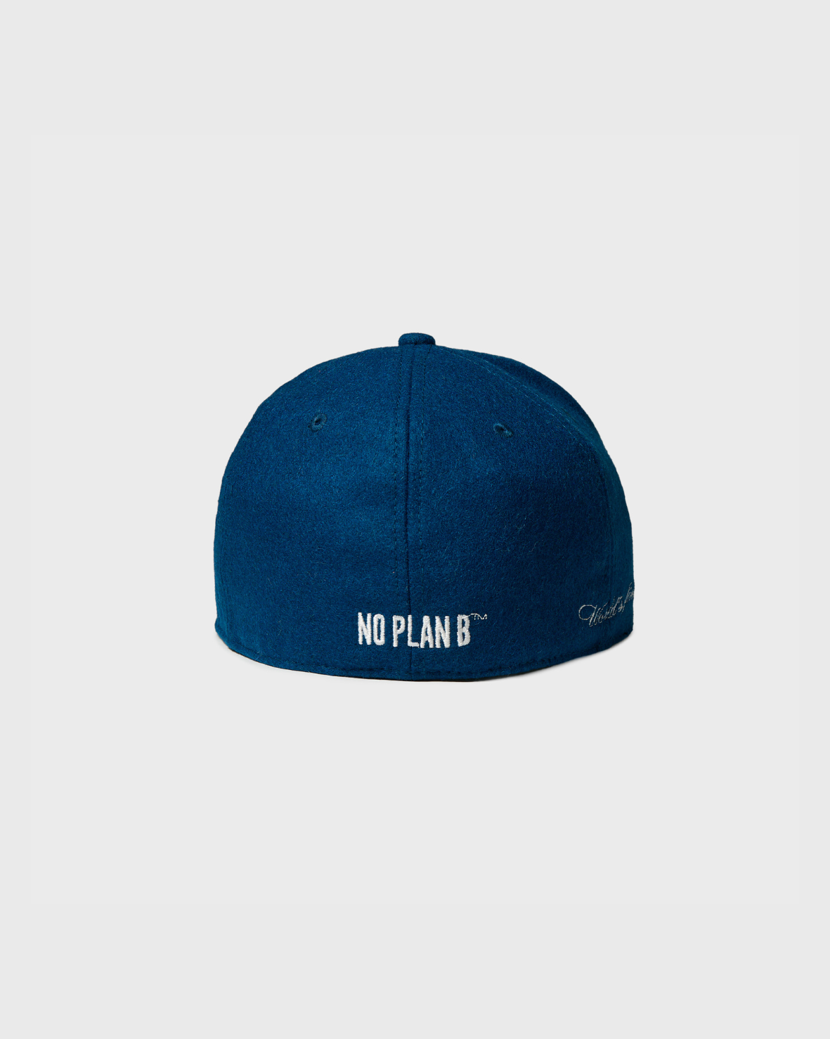 WOOL NAVY FITTED