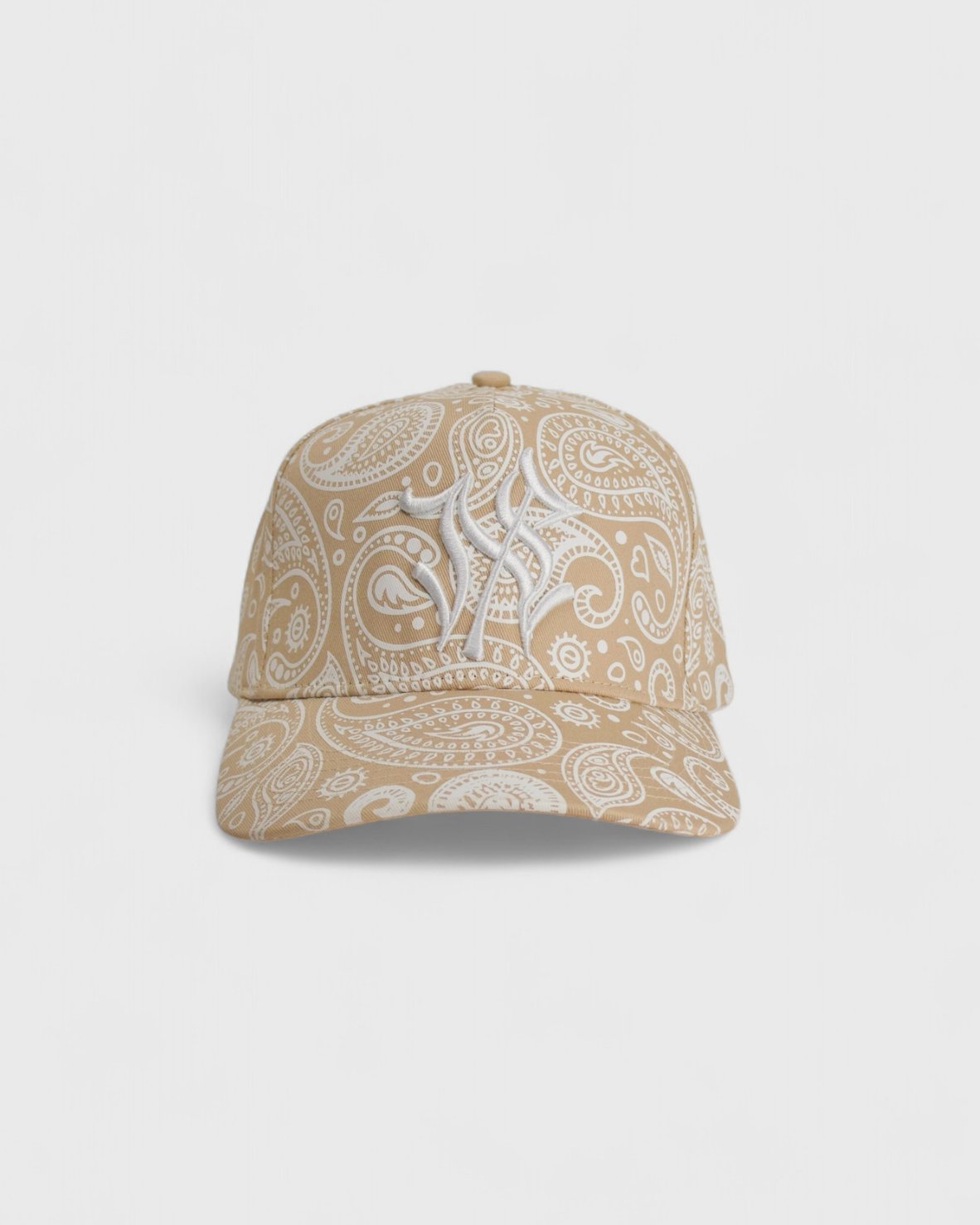 CREAM PAISLEY STRAPBACK