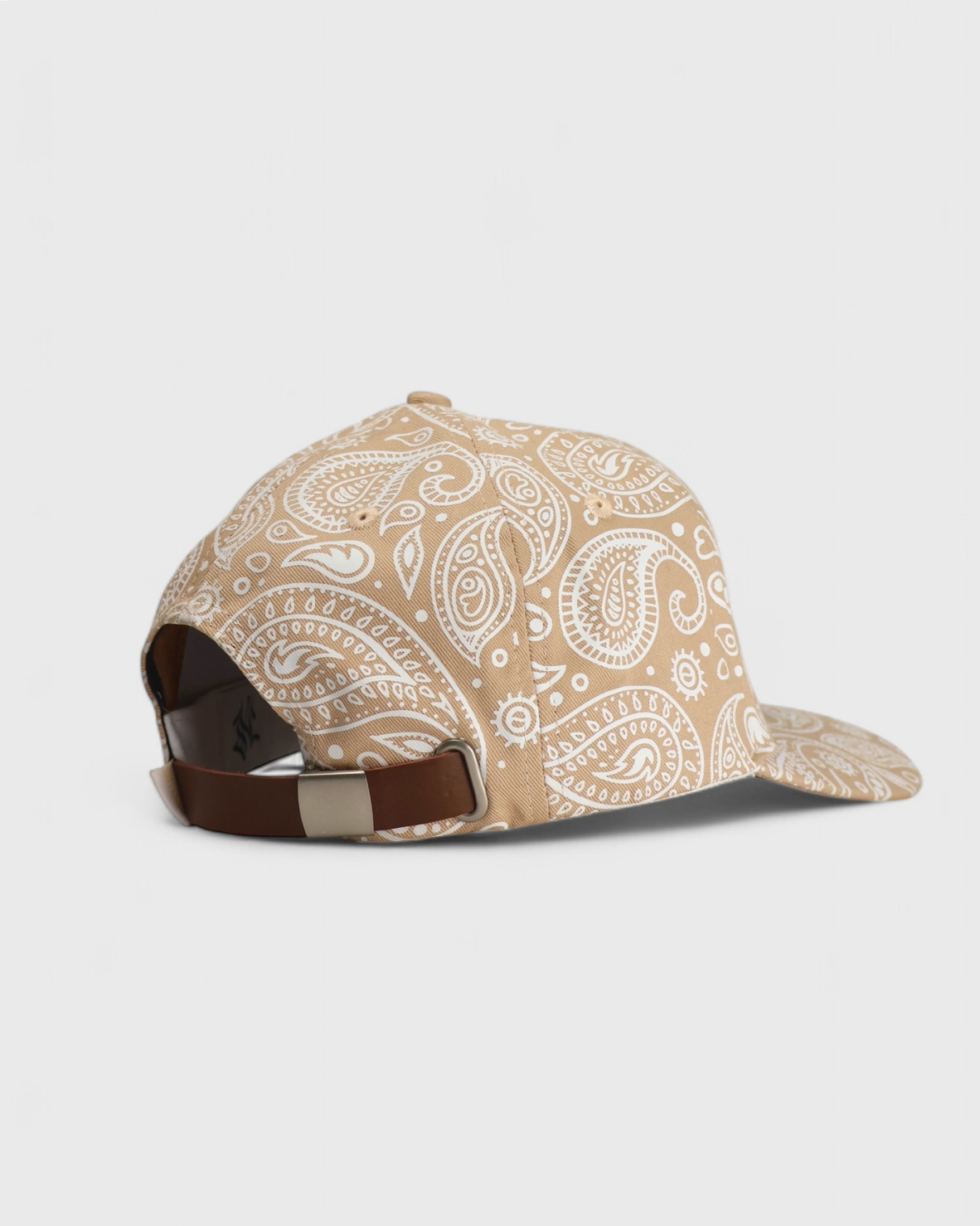 CREAM PAISLEY STRAPBACK