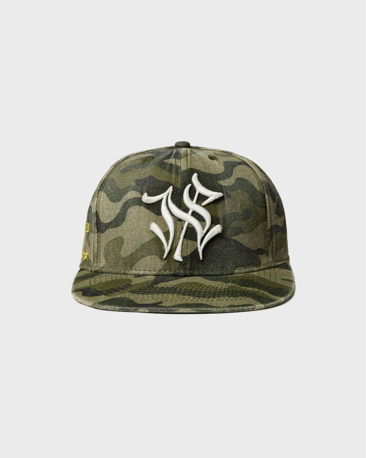WASHED CAMO FITTED